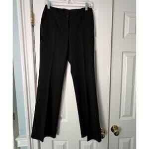 I.N.C. Women's Bootcut Flat Front Mid Rise Black Dress Pant Trousers Size 2